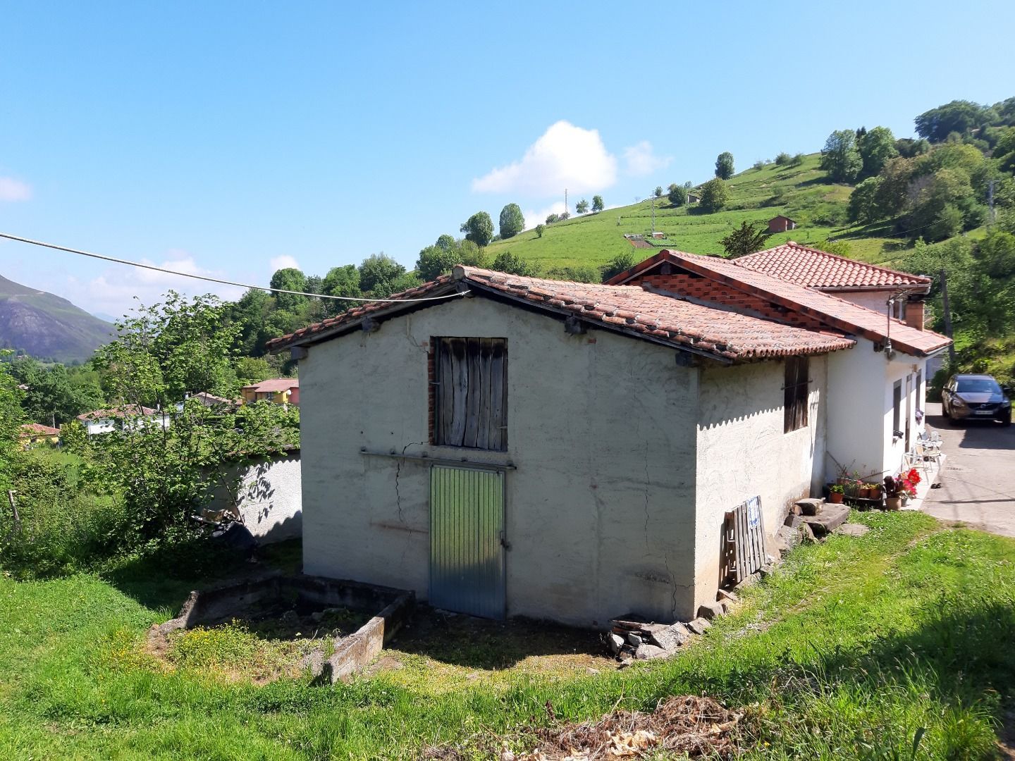 Vista exterior de Casa o chalet en venta en Parres con Jardín privado