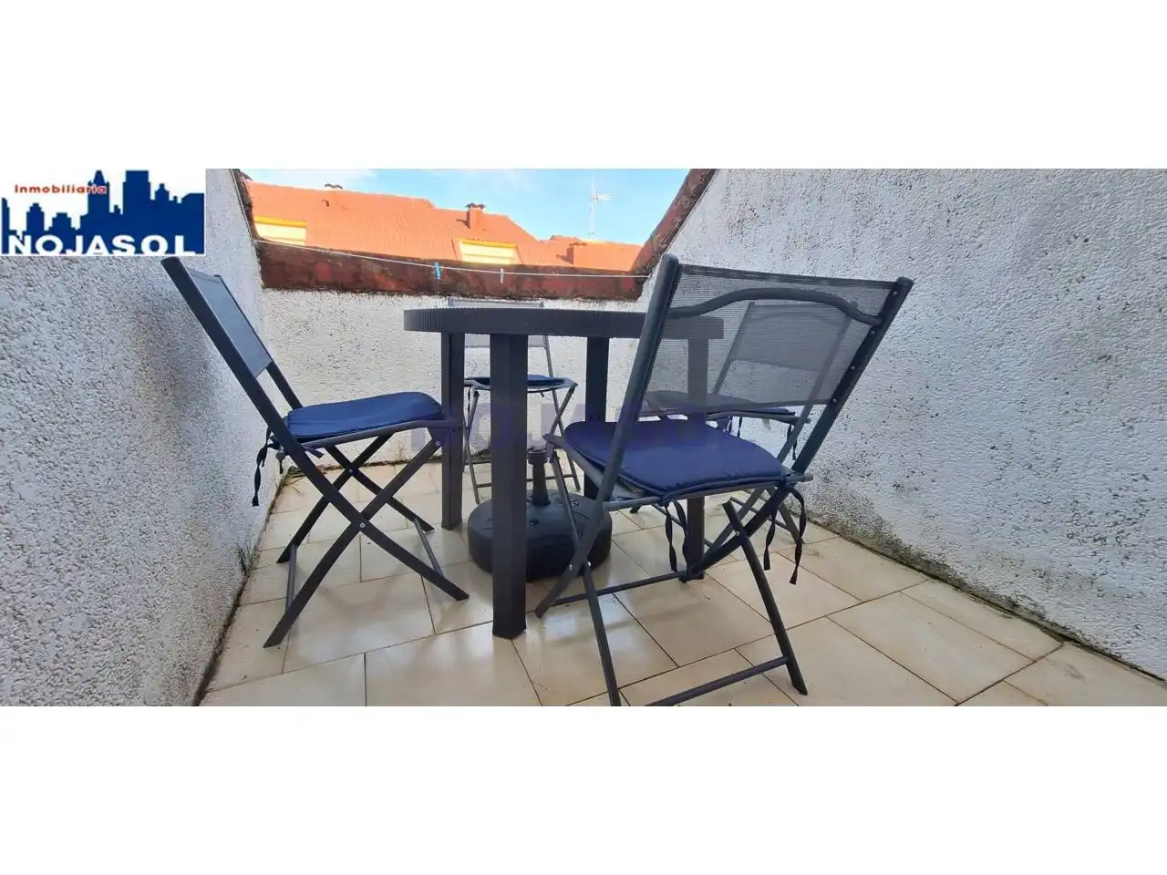 Terrasse von Maisonette zur Miete in Noja mit Heizung, Terrasse und Möbliert