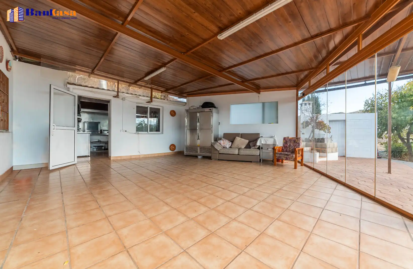 Terraza de Casa o chalet en venta en Casabermeja con Jardín privado, Piscina y Amueblado