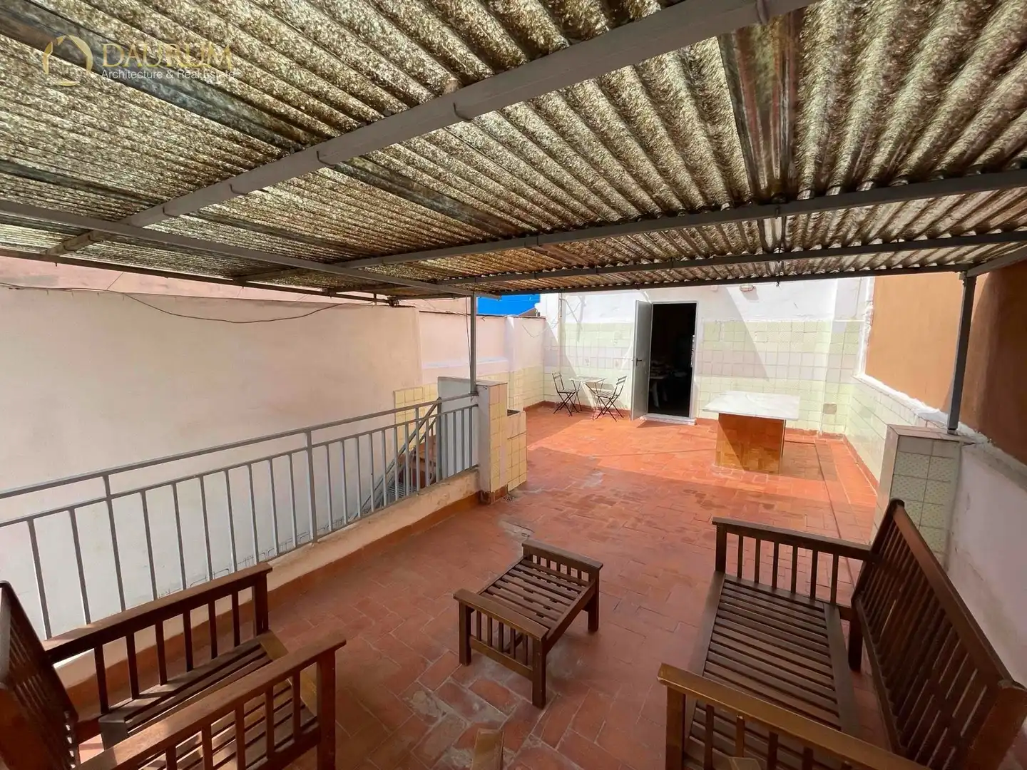 Terrassa de Casa adosada en venda en Aldaia amb Terrassa i Traster