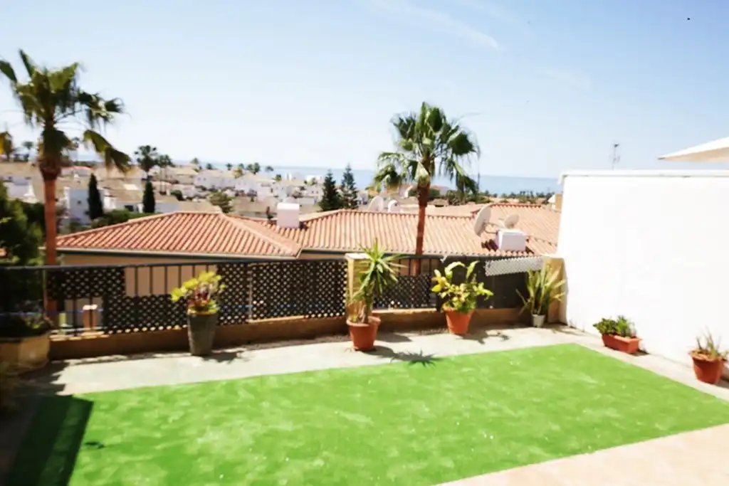 Garten von Wohnung zum Verkauf in Mijas mit Terrasse, Möbliert und Waschmaschine