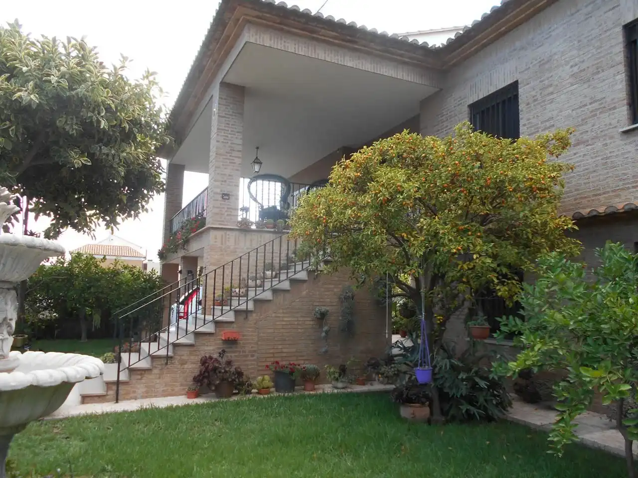 Garden of Houses for sale in Burriana / Borriana  with Air Conditioner, Private garden and Terrace