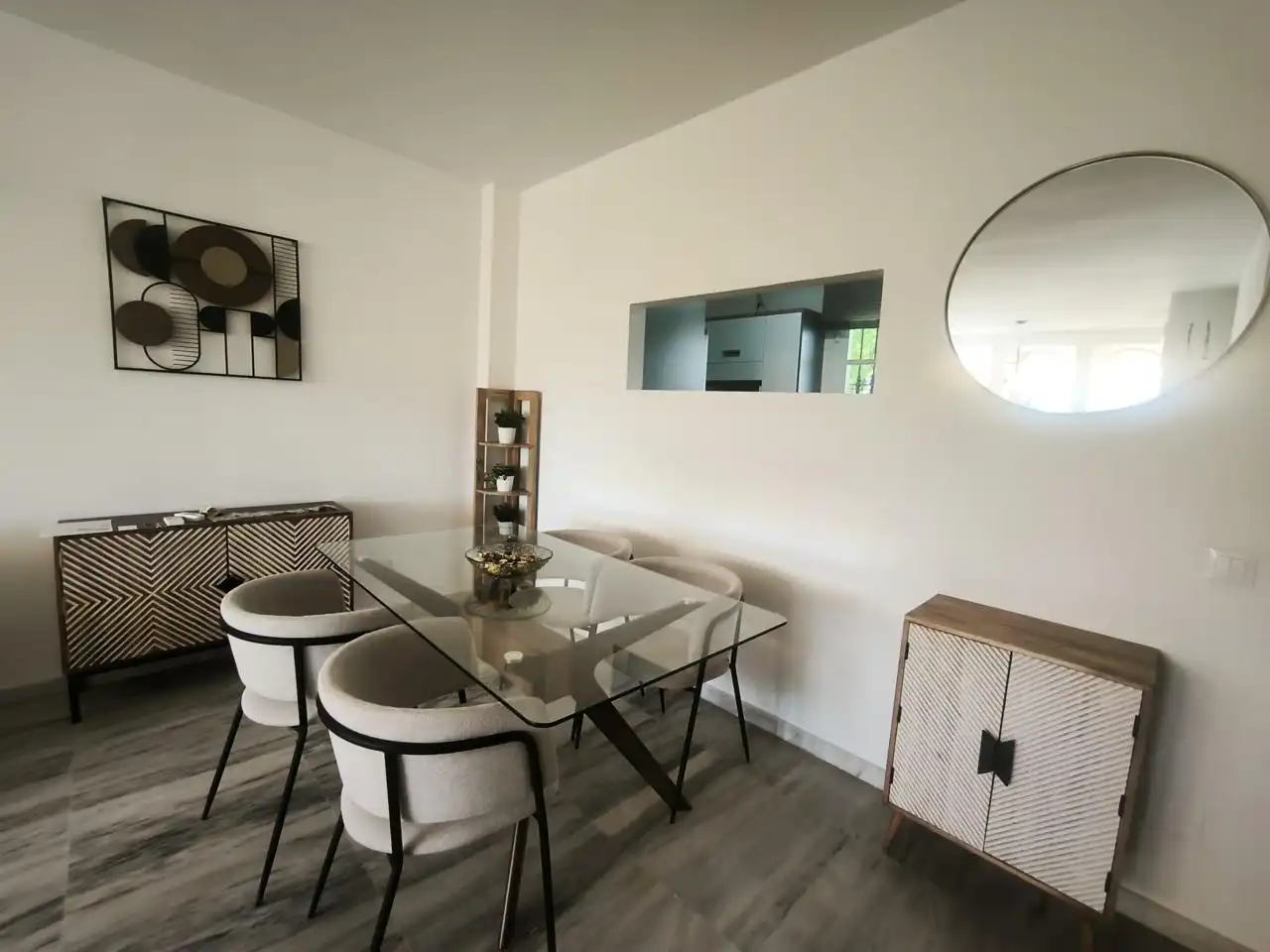Esszimmer von Wohnung zur Miete in Benalmádena mit Klimaanlage und Möbliert