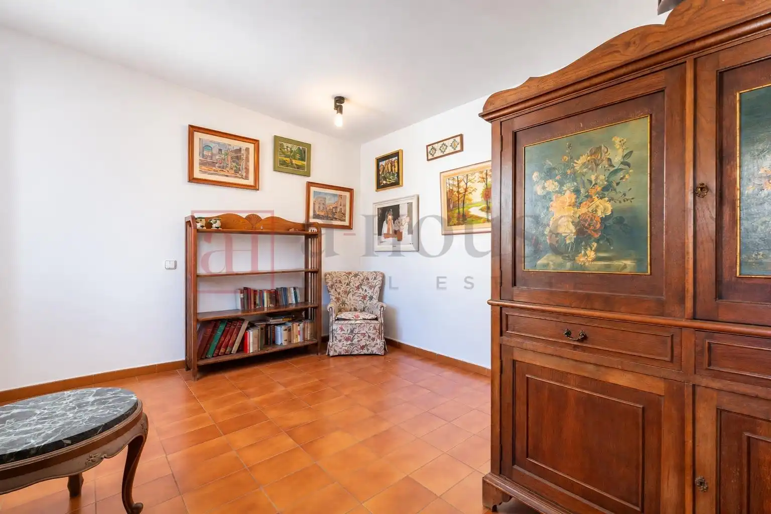Sala d'estar de Pis en venda en Gràcia