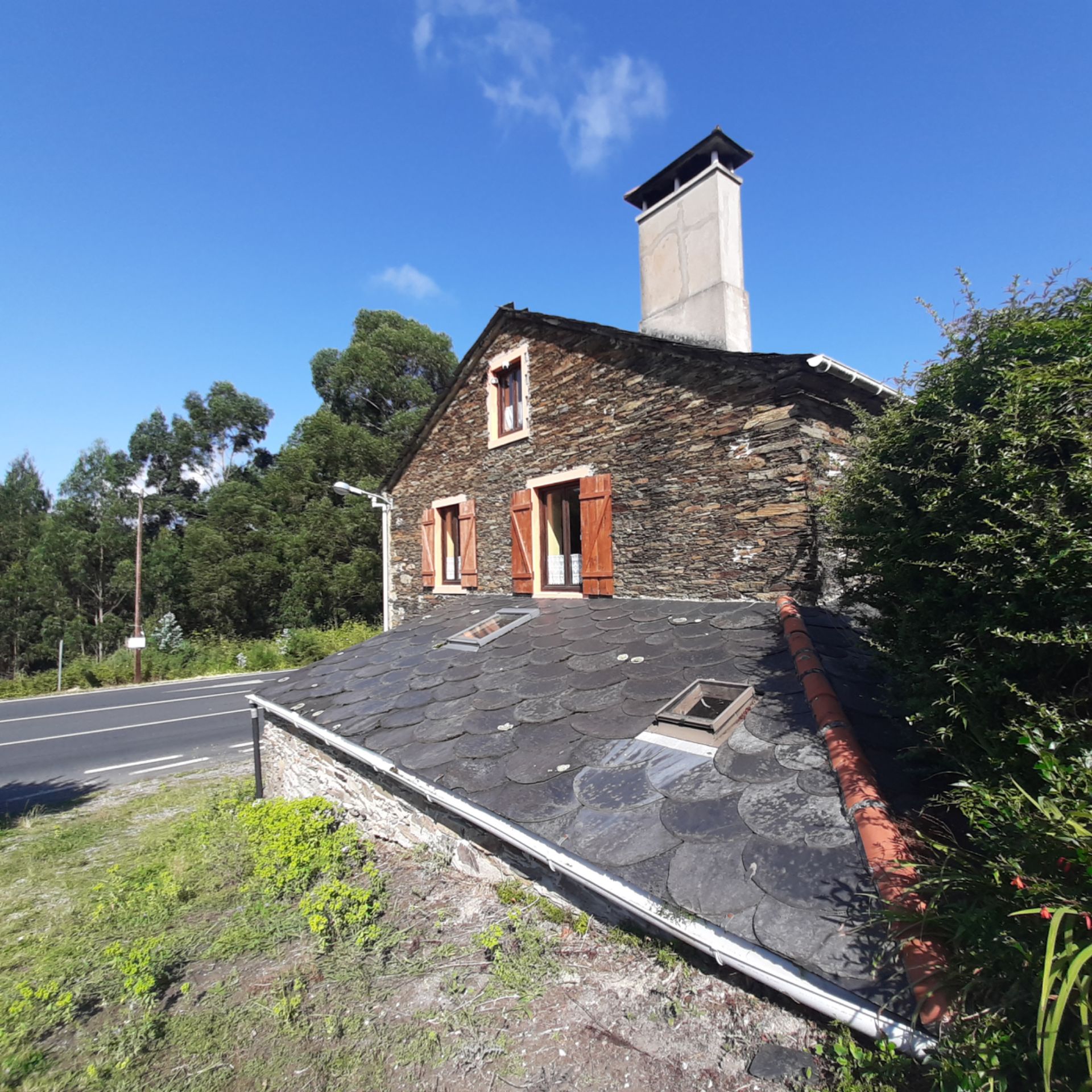 Exterior view of House or chalet for sale in Mañón  with Private garden, Terrace and Furnished