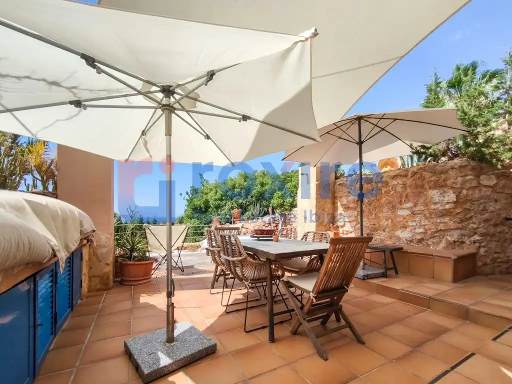 Terraza de Casa adosada de alquiler en Sant Josep de sa Talaia con Aire acondicionado, Terraza y Amueblado