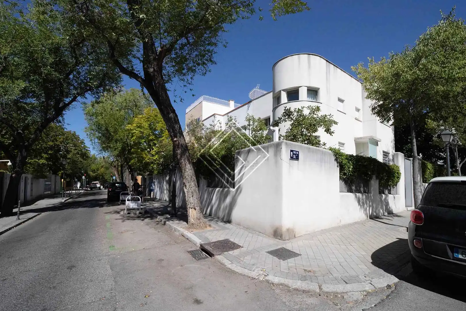 Exterior view of Houses for sale in Madrid  with Private garden and Swimming Pool
