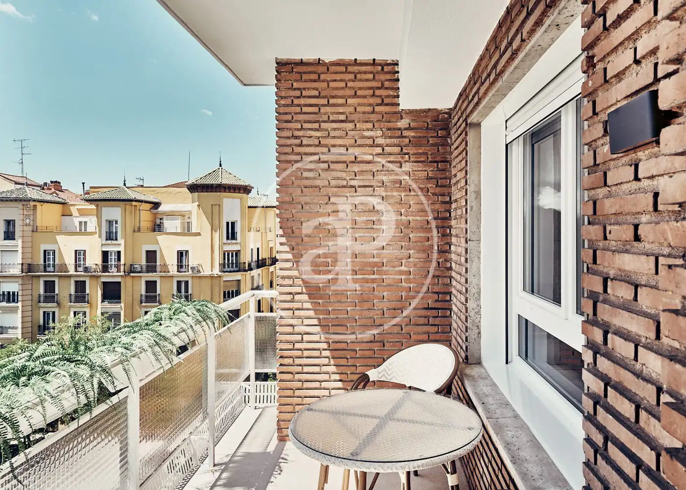 Balcony of Flat for sale in Madrid  with Air Conditioner, Heating and Terrace