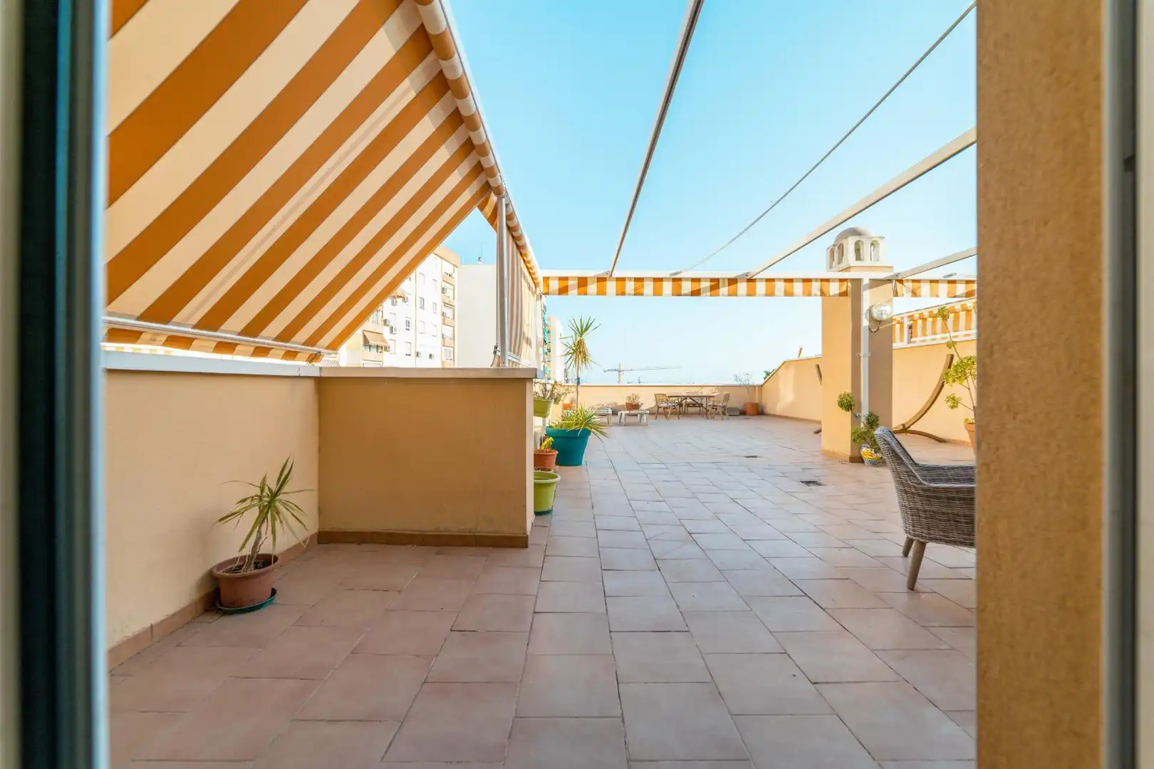 Terrassa de Àtic de lloguer en Málaga amb Aire condicionat, Calefacció i Terrassa