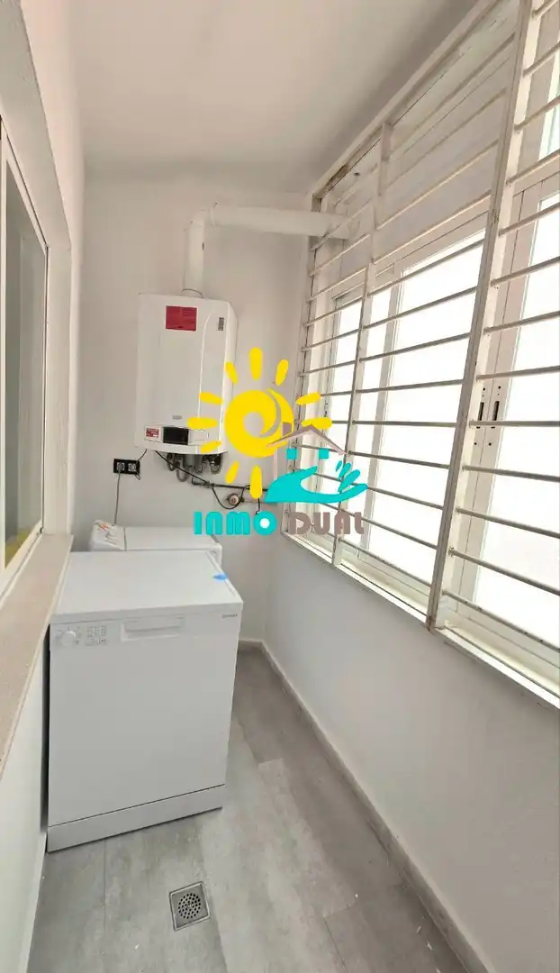 Terrassa de Apartament de lloguer en Badajoz amb Aire condicionat, Calefacció i Moblat