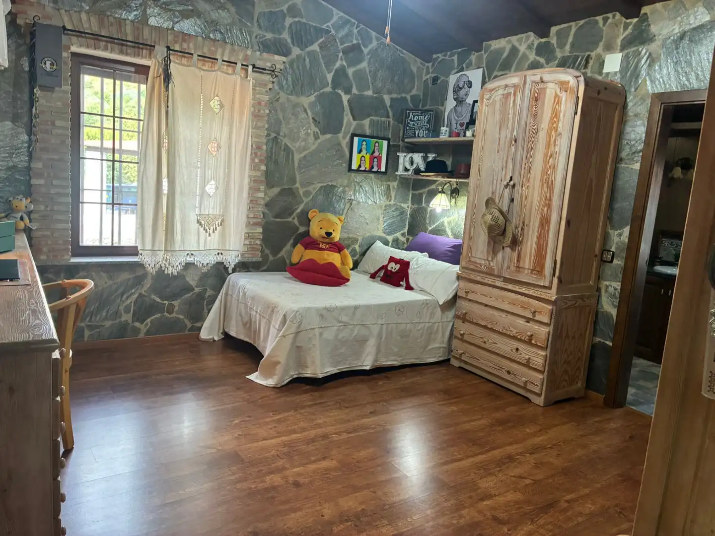 Habitación de Finca rústica en venta en Cabezuela del Valle con Calefacción, Jardín privado y Terraza