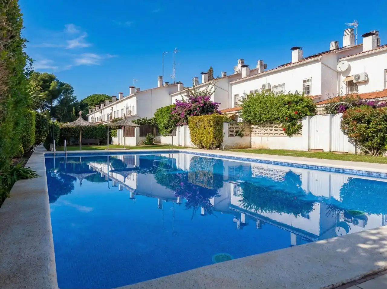 Swimming pool of Detached homes for sale in Castelldefels