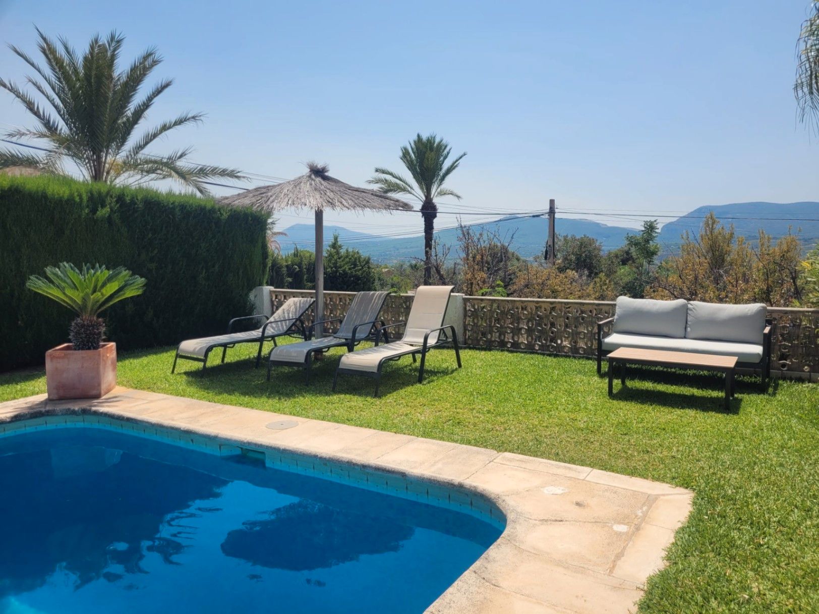 Garden of House or chalet to rent in Jávea / Xàbia  with Air Conditioner, Heating and Private garden