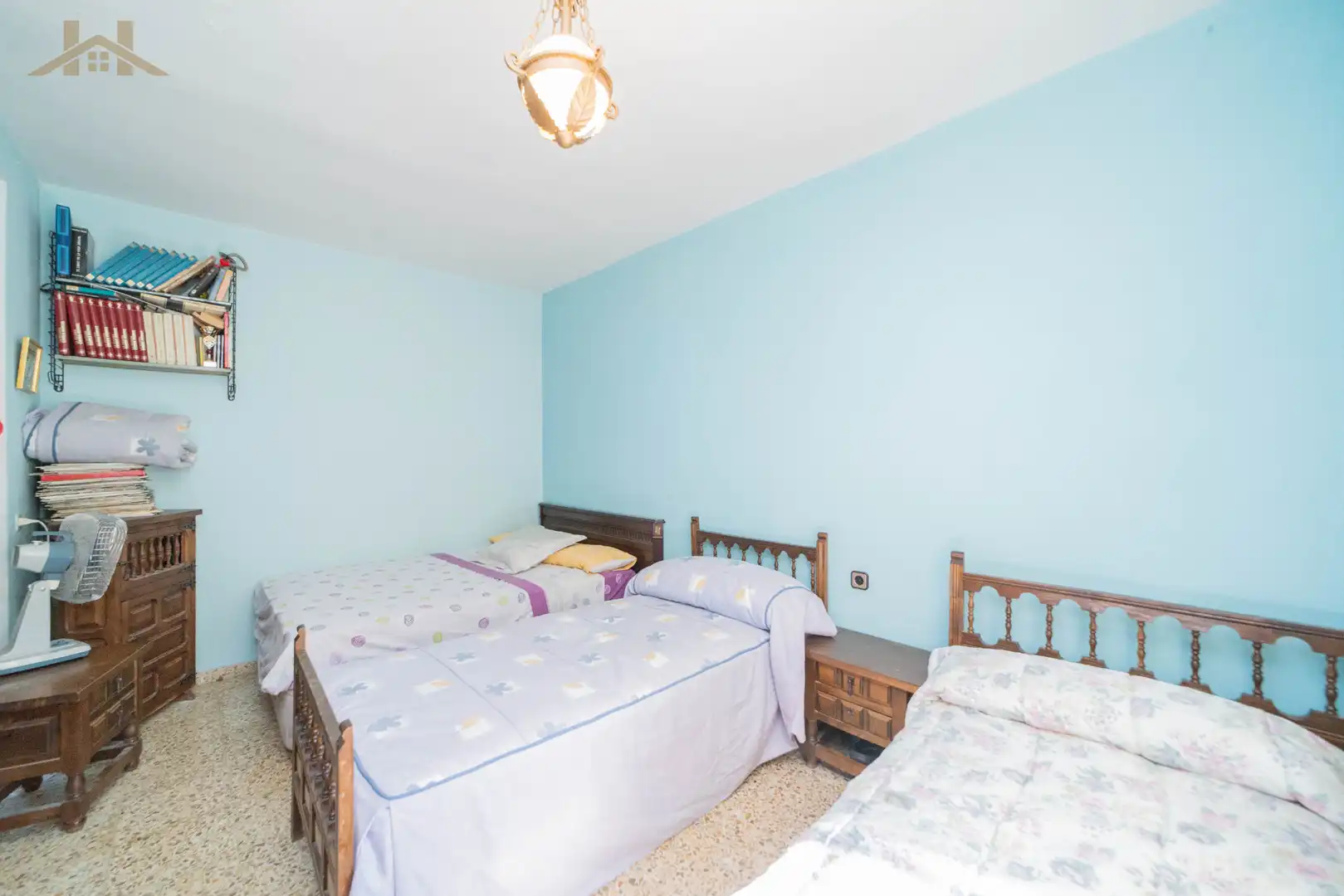 Bedroom of Houses for sale in Santa Cruz del Retamar  with Air Conditioner, Heating and Private garden