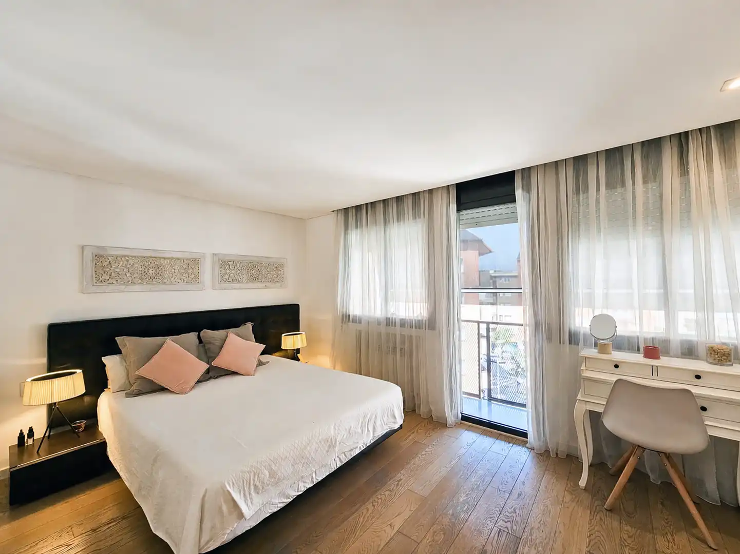 Dormitori de Casa adosada en venda en Granollers amb Aire condicionat, Calefacció i Jardí privat
