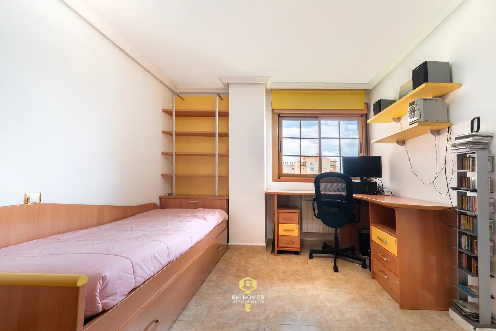 Schlafzimmer von Wohnung zum Verkauf in Coslada mit Klimaanlage, Abstellraum und Ofen