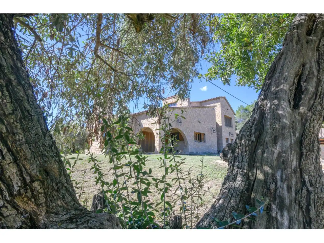 Außenansicht von Haus oder Chalet zum Verkauf in Sant Vicenç de Castellet mit Klimaanlage, Heizung und Privatgarten