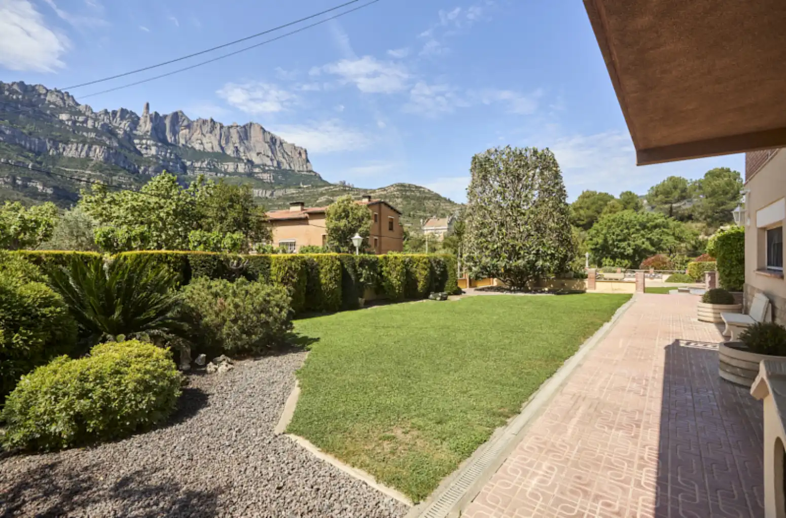 Jardín de Casa o chalet en venta en Monistrol de Montserrat con Aire acondicionado, Calefacción y Jardín privado