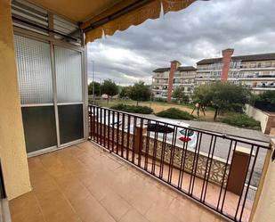 Terrasse von Wohnung miete in Hostalric mit Balkon