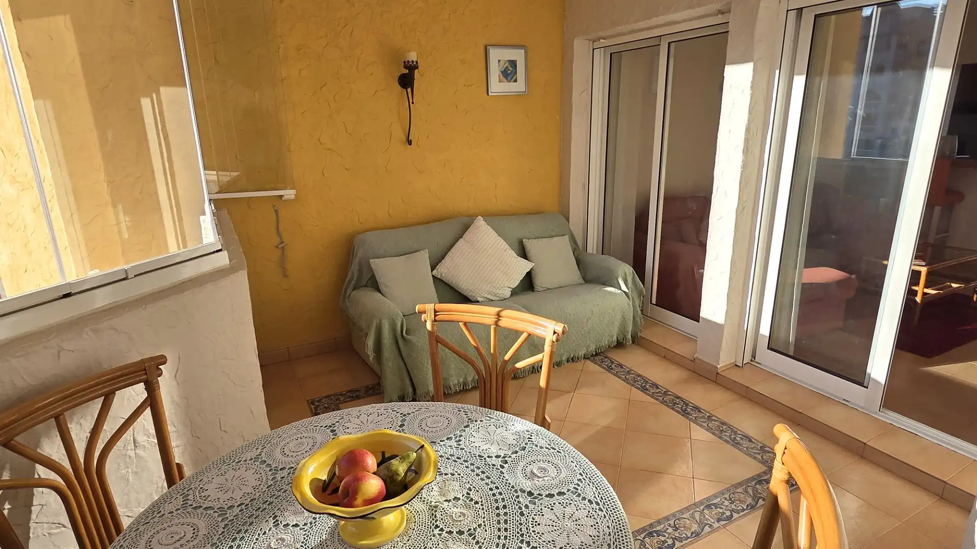 Terraza de Piso en venta en Cartagena con Aire acondicionado, Amueblado y Horno