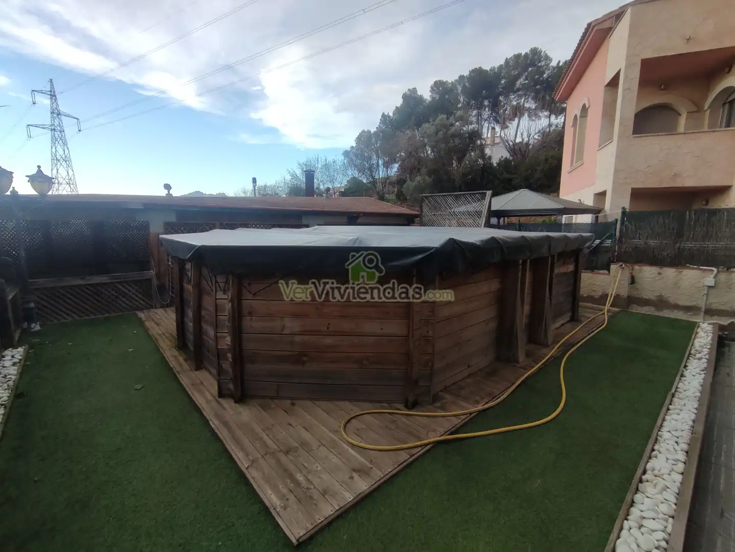 Piscina de Casa o xalet en venda en Abrera amb Aire condicionat, Calefacció i Jardí privat