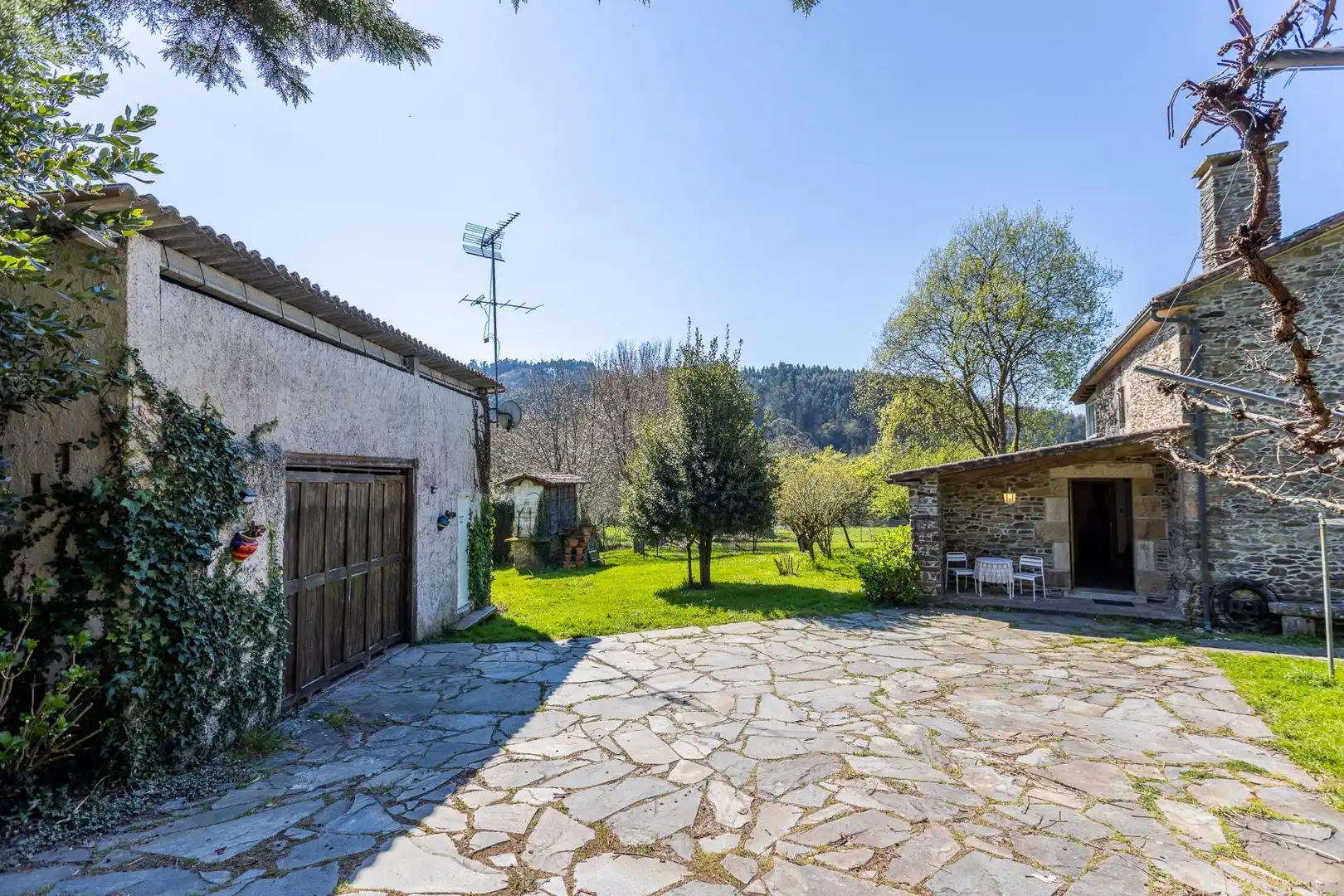 Vista exterior de Casa o chalet en venta en Cesuras con Jardín privado, Terraza y Trastero