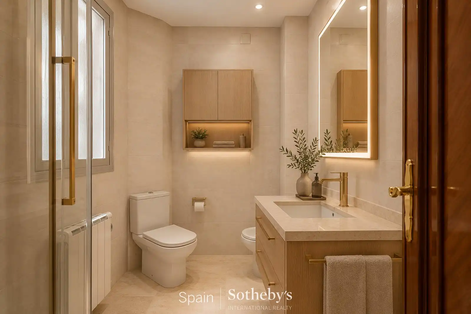 Bathroom of Apartments for sale in Madrid  with Air Conditioner and Heating