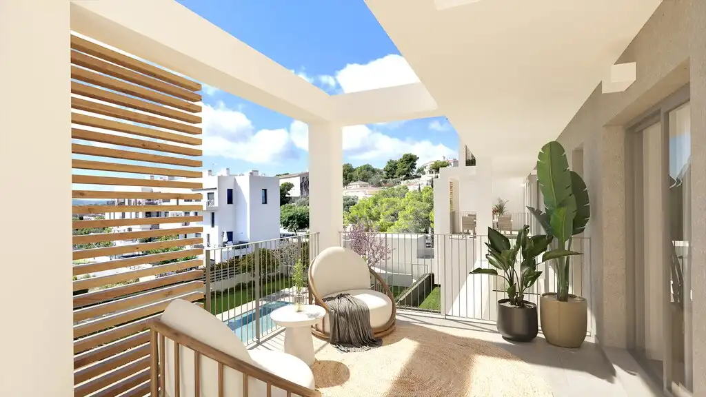 Terrassa de Apartament en venda en Calvià amb Aire condicionat, Calefacció i Terrassa