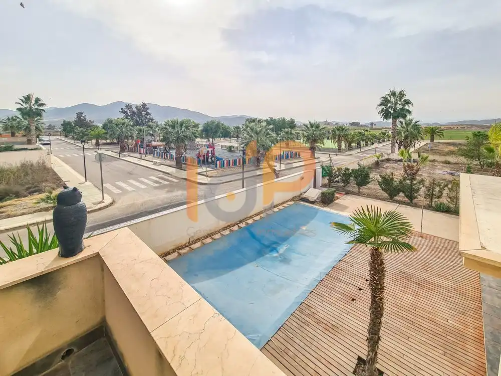 Terraza de Casa o chalet en venta en Huércal-Overa con Aire acondicionado, Calefacción y Jardín privado