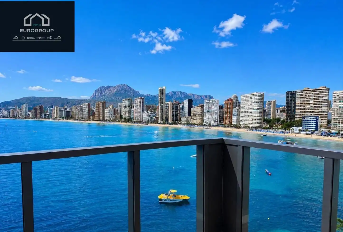 Außenansicht von Wohnungen zur Miete in Benidorm mit Heizung, Terrasse und Möbliert