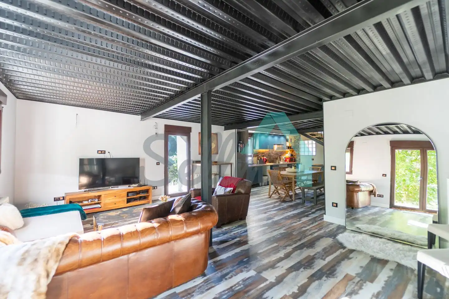 Casa o chalet de alquiler en Mieres (Asturias) con Calefacción, Terraza y Amueblado