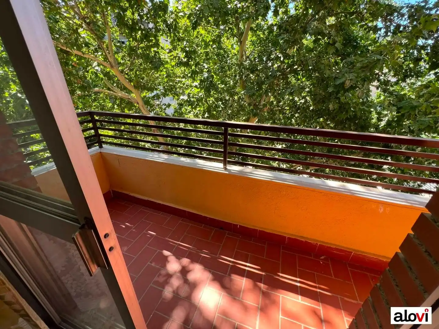 Balcony of Flat for rent in Granada  with Furnished