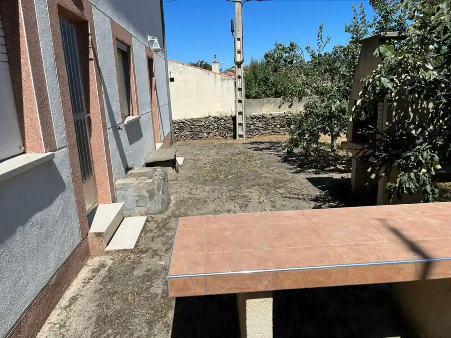 Terraza de Casa o chalet en venta en Saldeana con Trastero, Amueblado y Horno