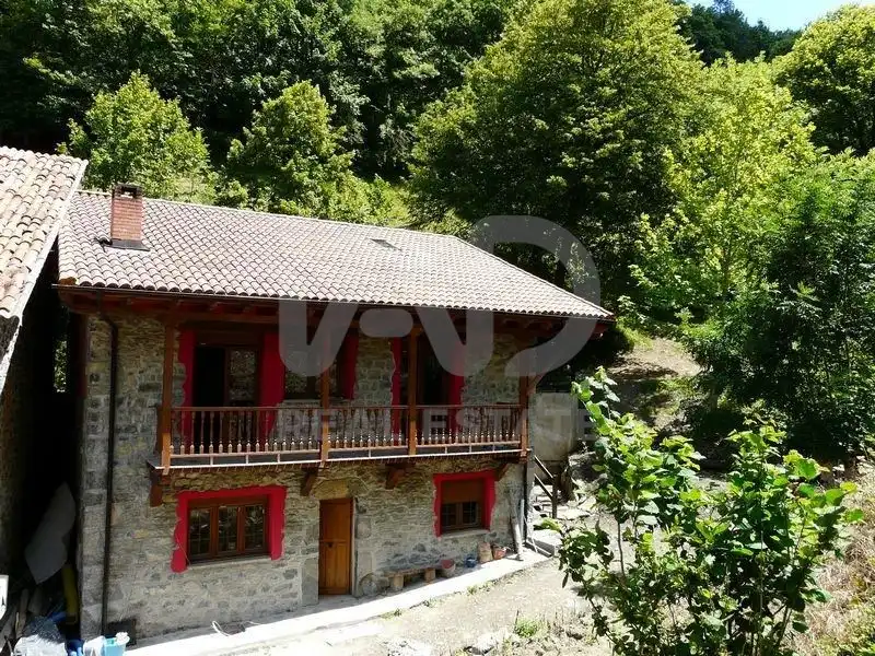 Vista exterior de Finca rústica en venda en Oseja de Sajambre amb Calefacció
