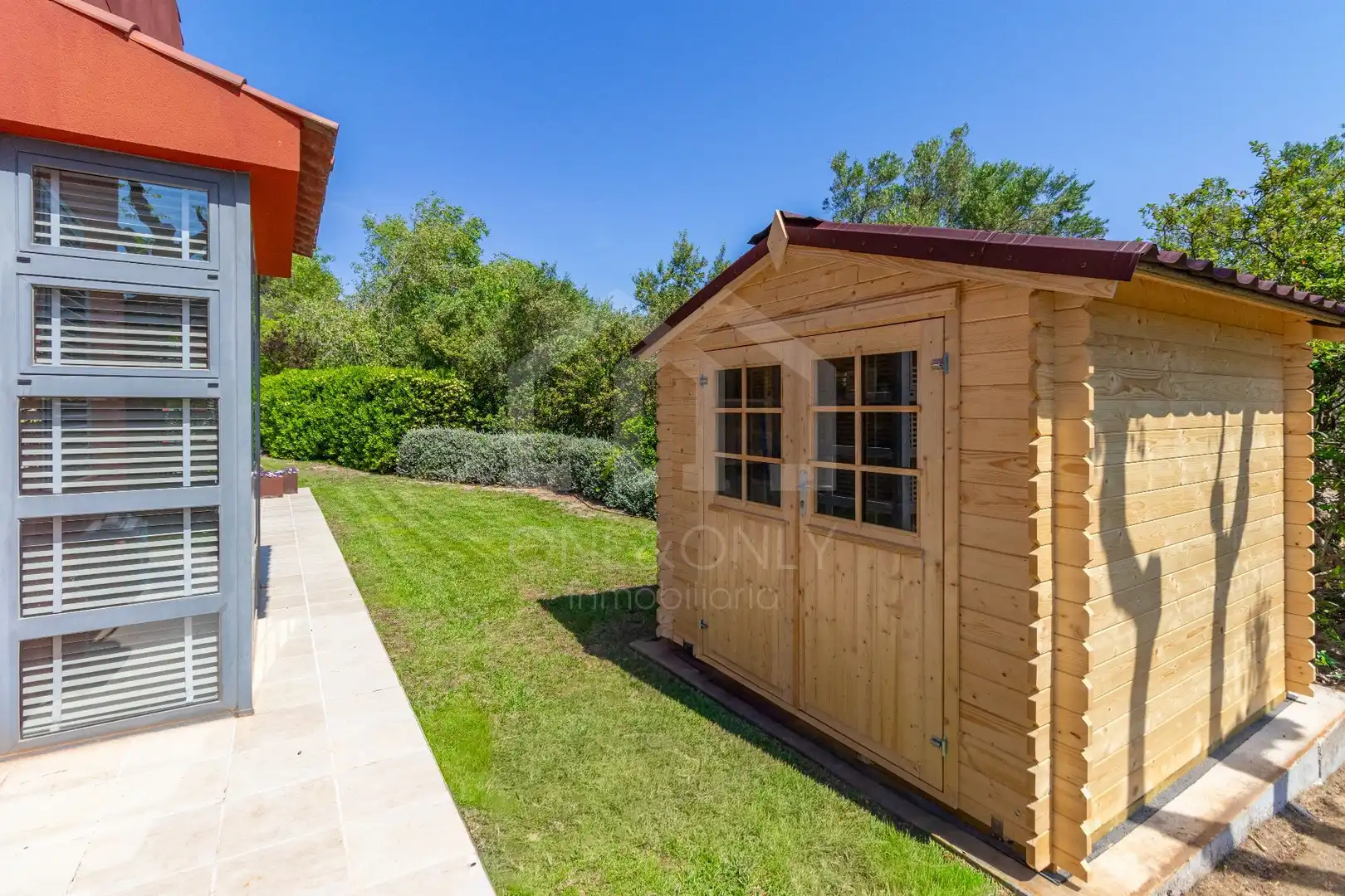 Außenansicht von Haus oder Chalet zur Miete in Mont-roig del Camp mit Klimaanlage, Heizung und Privatgarten