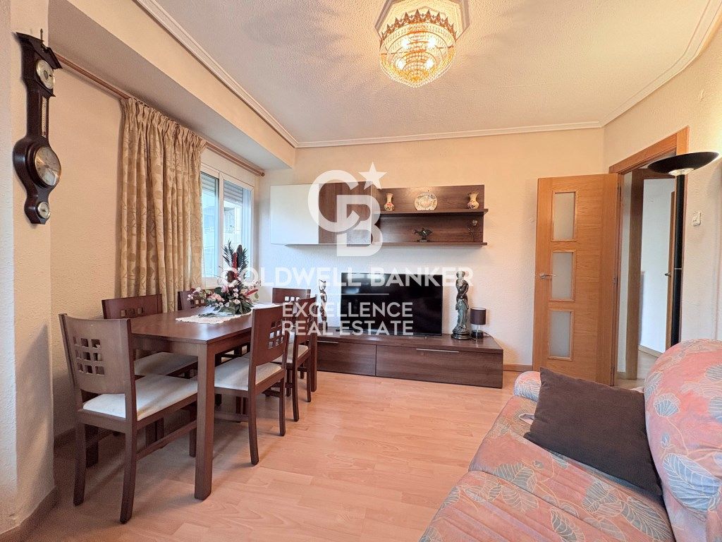 Living room of Apartment for sale in  Valencia Capital  with Balcony
