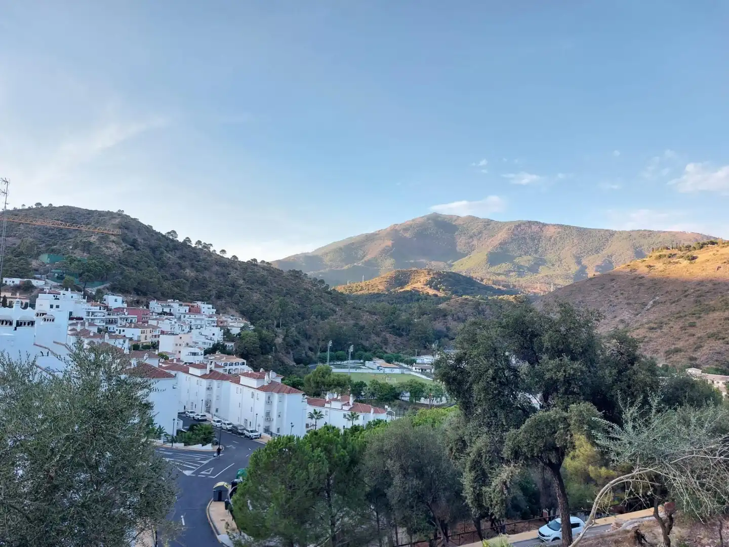 Exterior view of Detached homes for sale in Benahavís  with Air Conditioner, Heating and Private garden