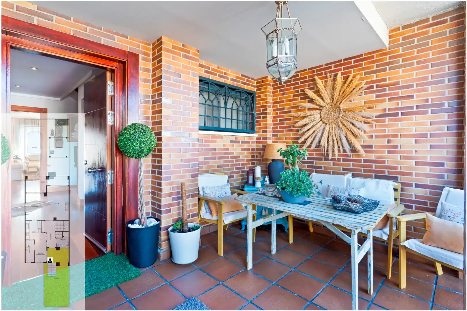Terrassa de Casa adosada en venda en Arroyomolinos (Madrid) amb Aire condicionat, Calefacció i Jardí privat