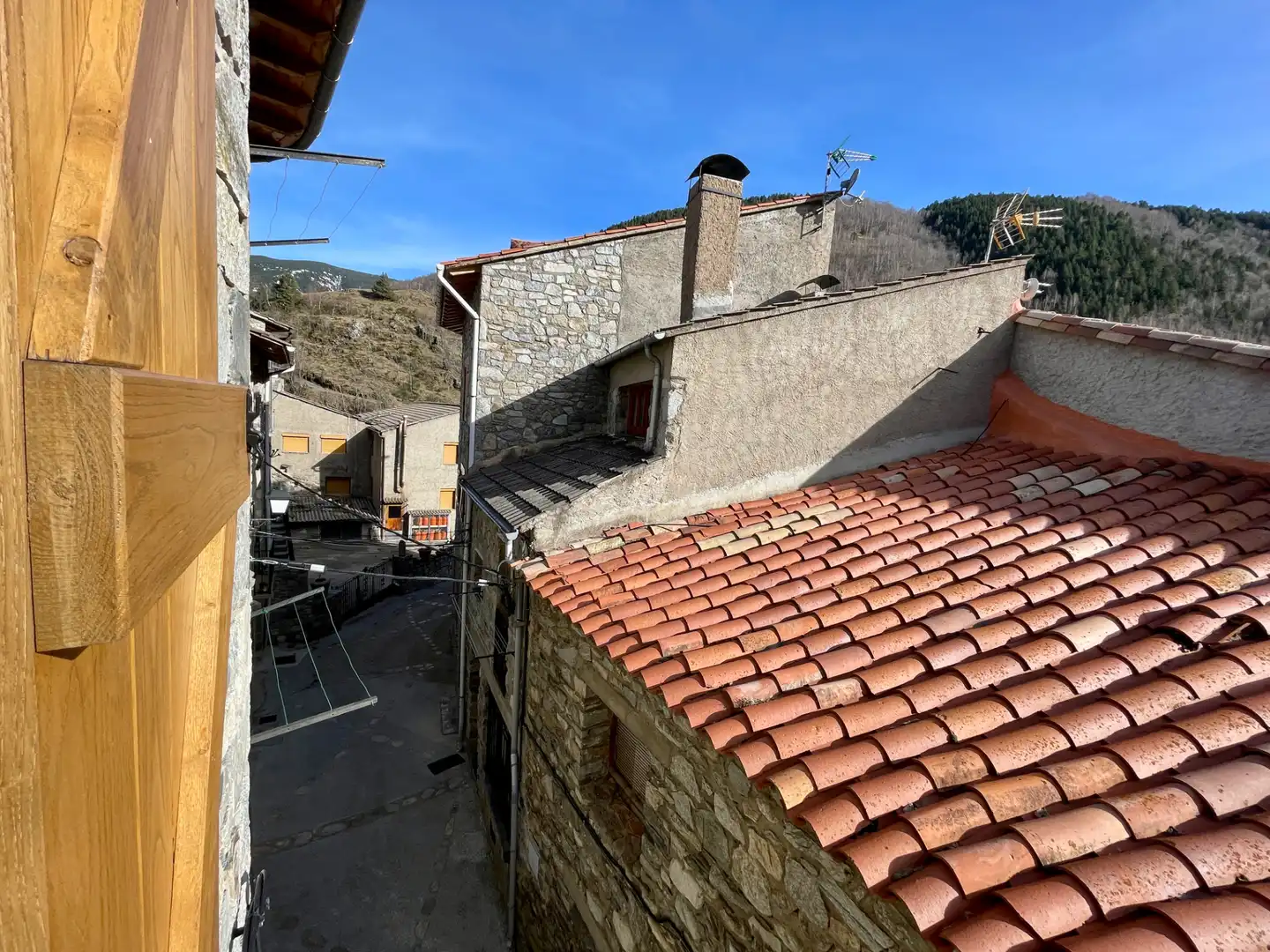 Vista exterior de Finca rústica en venta en Setcases con Calefacción, Parquet y Trastero