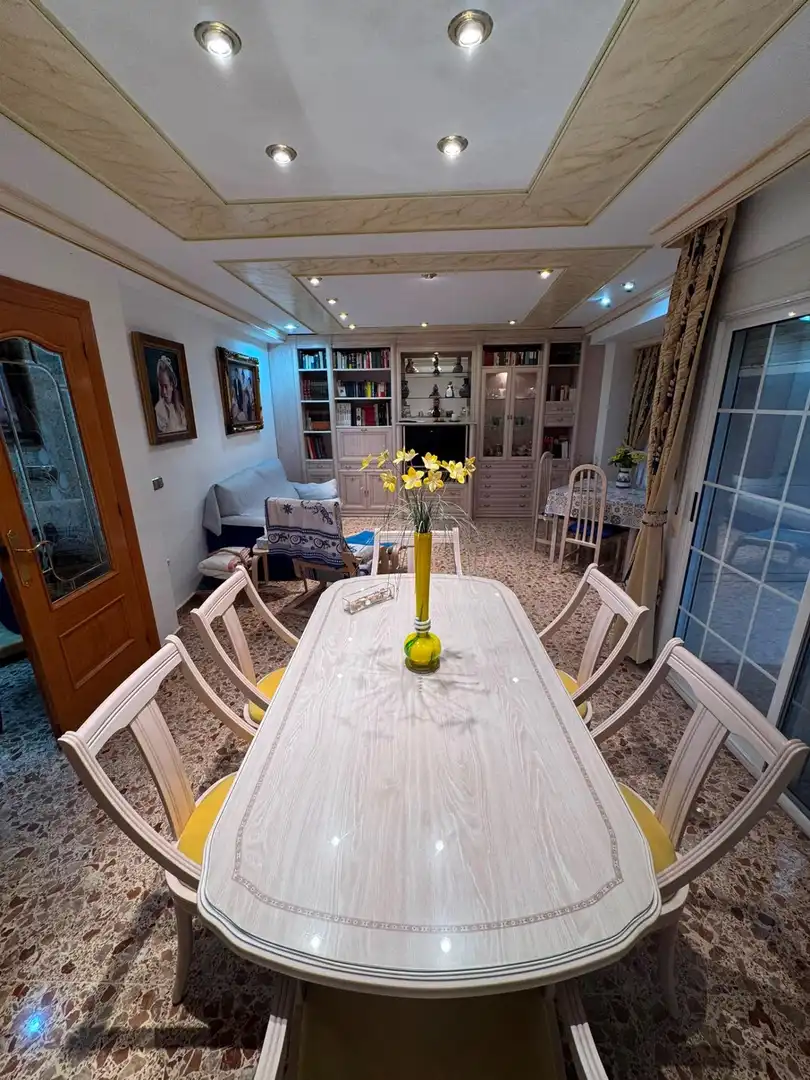 Dining room of Flat for sale in Torrent  with Air Conditioner, Terrace and Furnished