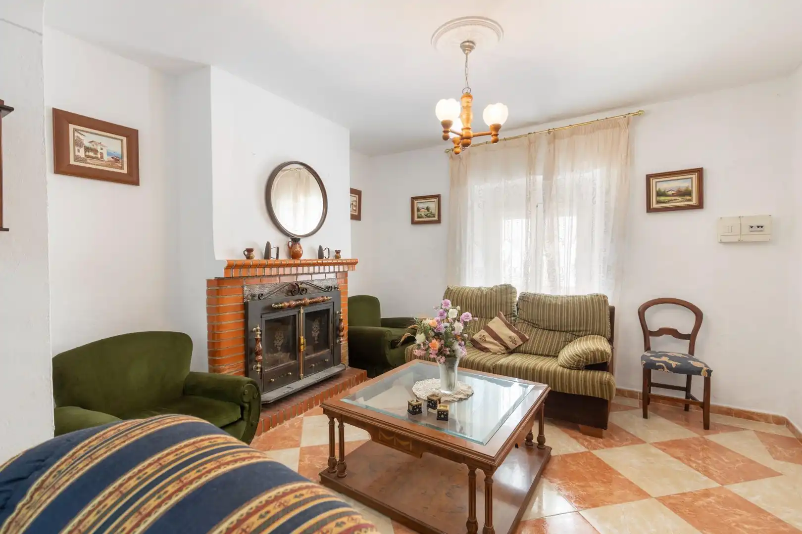 Living room of Houses for sale in Jayena  with Terrace and Balcony