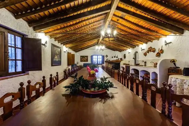 Dining room of Houses for sale in La Granjuela  with Air Conditioner