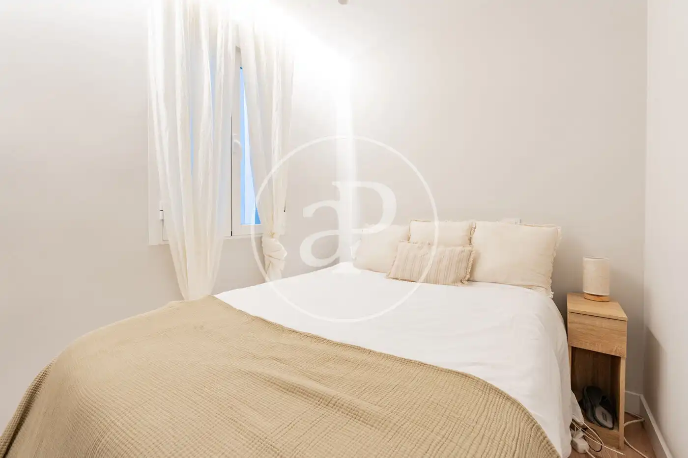 Bedroom of Flat for sale in Madrid  with Air Conditioner and Heating