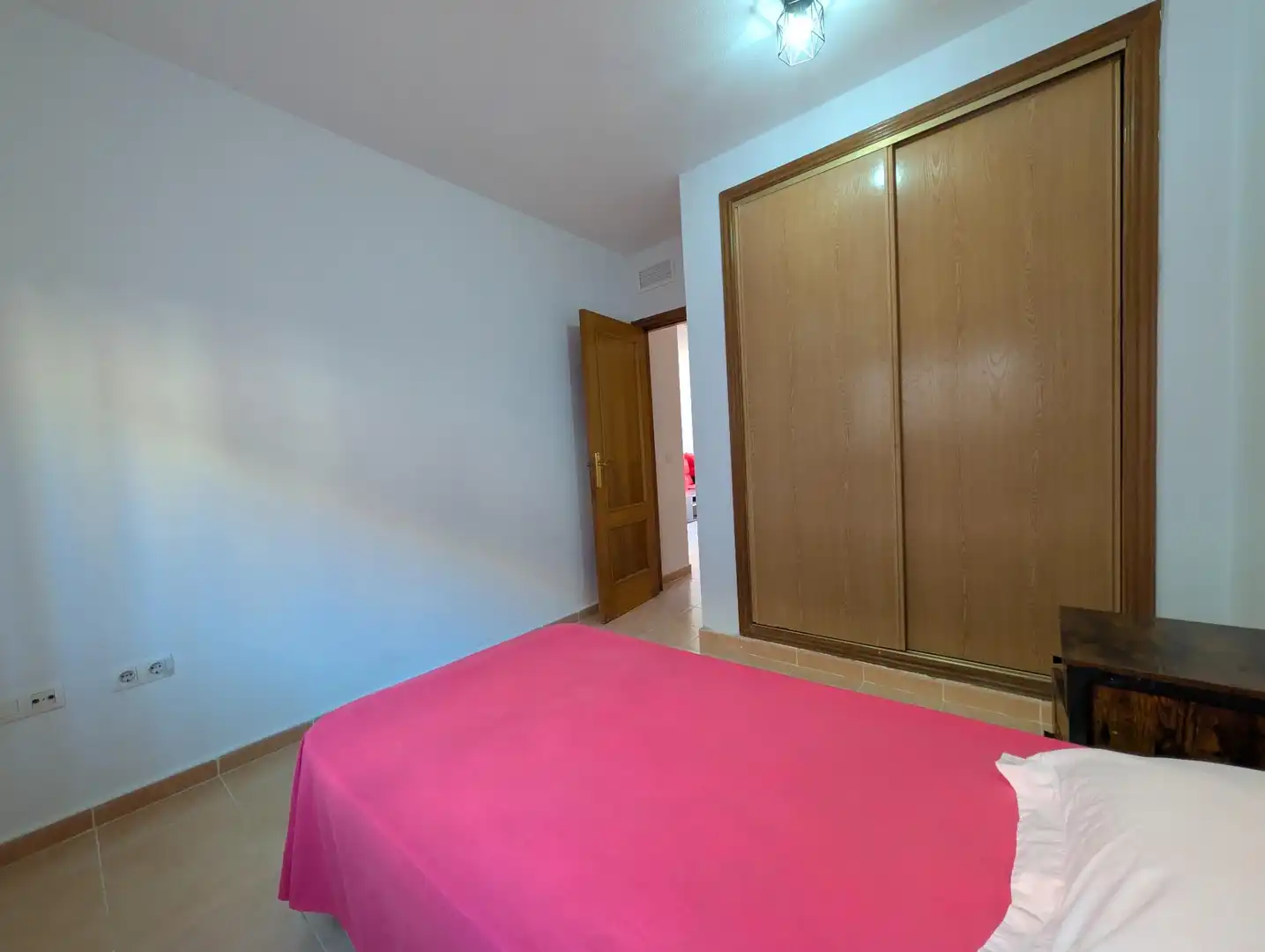 Dormitori de Casa adosada en venda en Mazarrón amb Aire condicionat, Jardí privat i Piscina comunitària