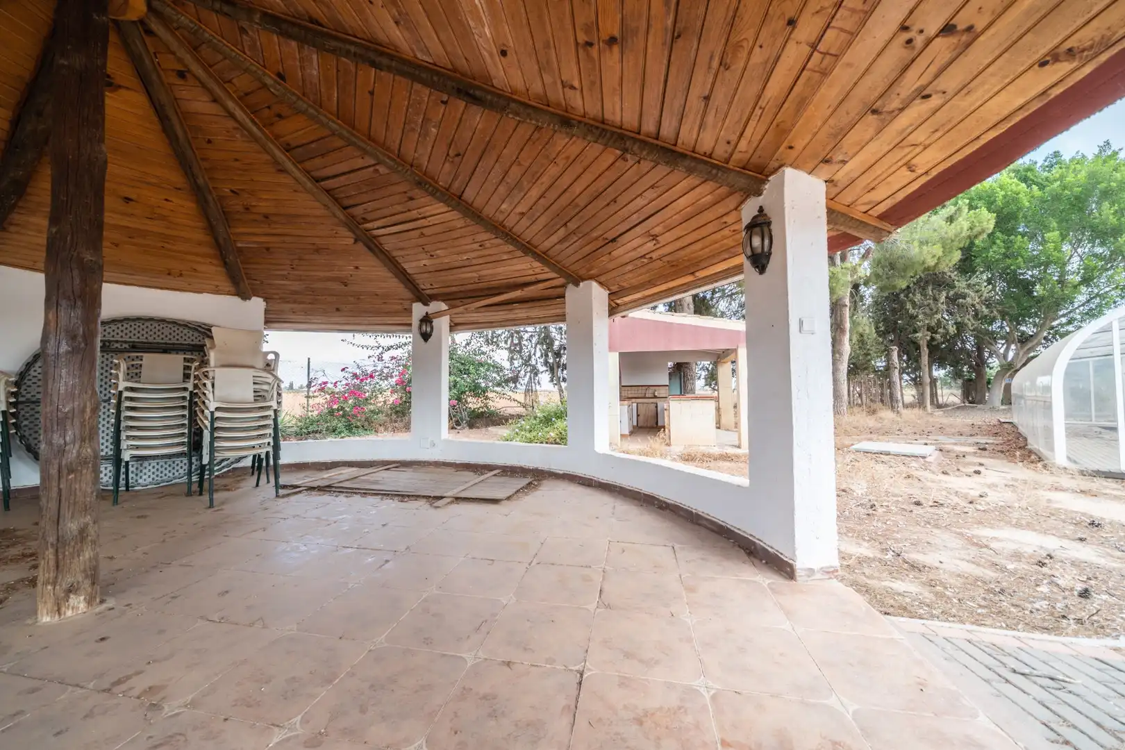 Terrassa de Casa o xalet en venda en Cartagena amb Jardí privat, Traster i Piscina