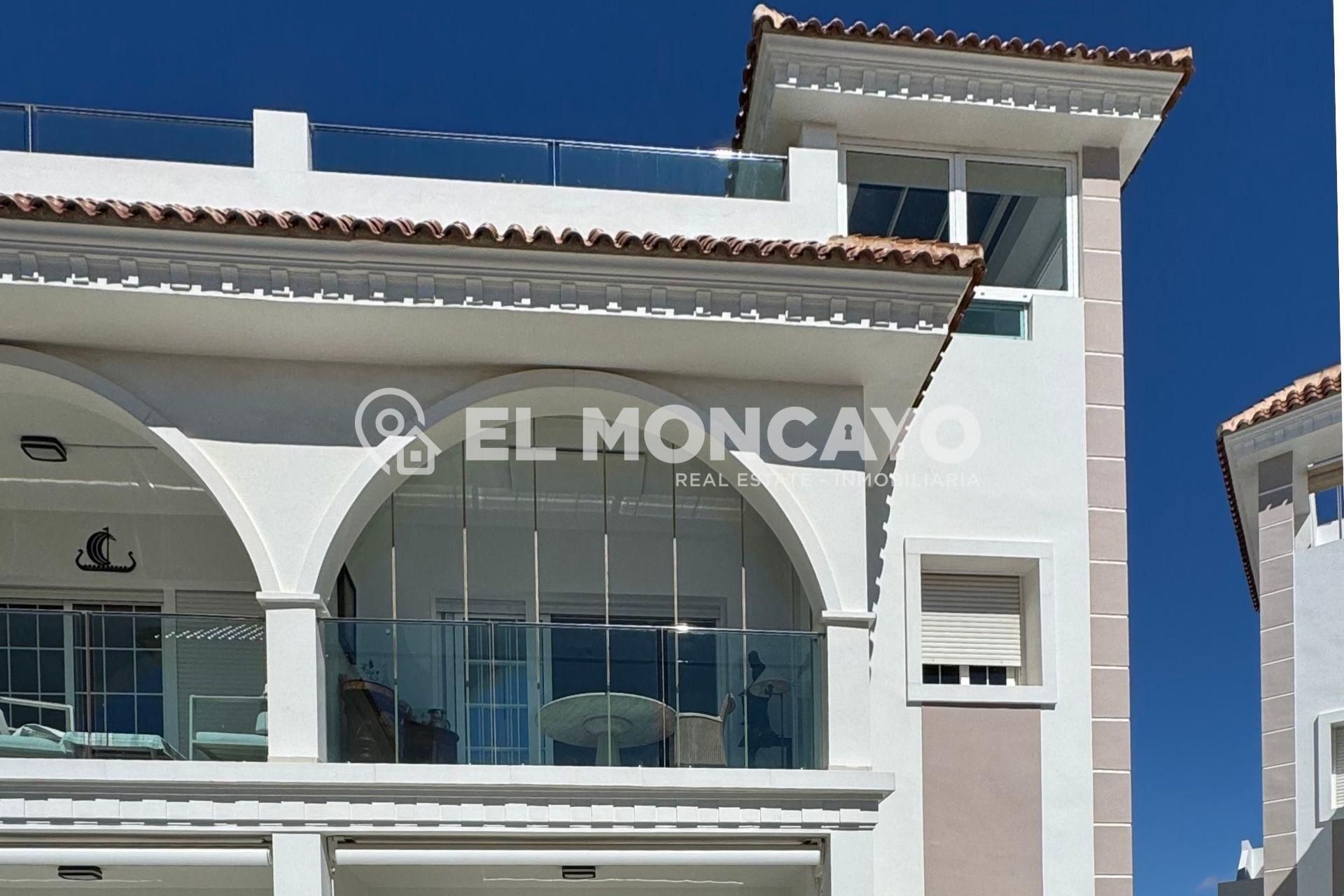 Exterior view of Attic for sale in Rojales  with Air Conditioner, Heating and Private garden