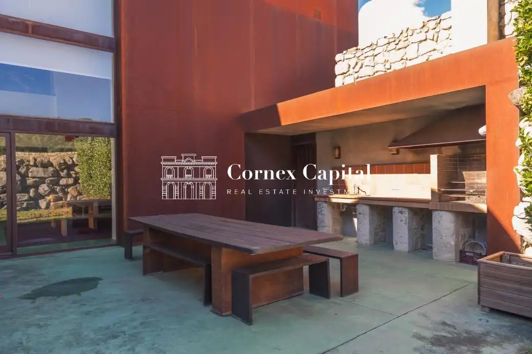 Terraza de Finca rústica en venta en Maçanet de Cabrenys con Calefacción, Jardín privado y Terraza