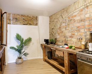 Küche von Wohnung zum verkauf in Castellserà mit Parkett und Balkon
