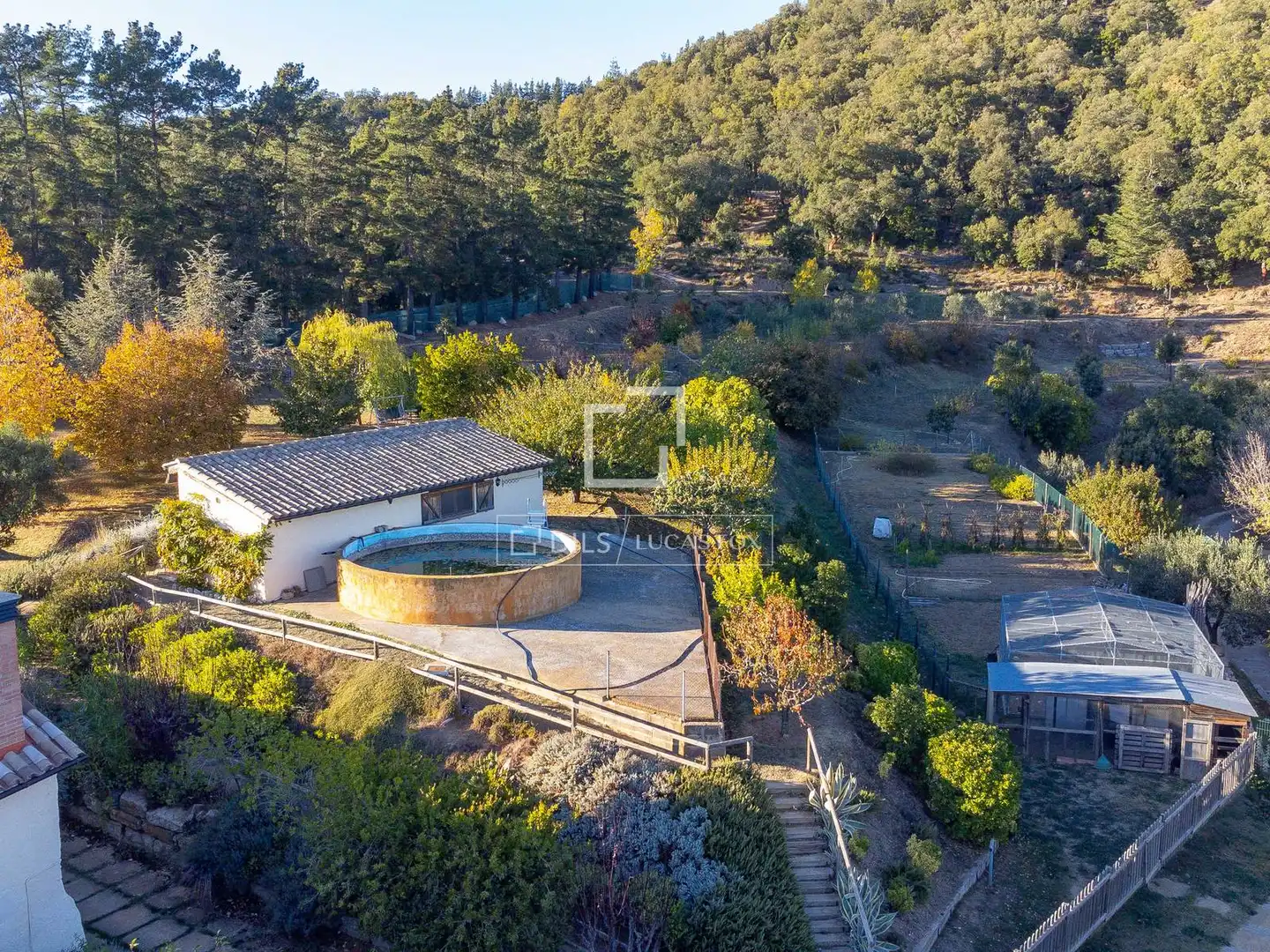 Vista exterior de Finca rústica en venta en Arbúcies con Aire acondicionado, Calefacción y Jardín privado