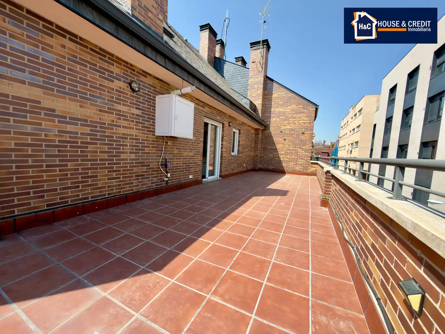 Terraza de Ático de alquiler en Madrid con Aire acondicionado, Calefacción y Terraza